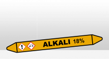 Gassen - Alkali sticker