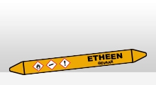 Gassen - Etheen sticker