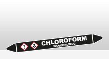Niet ontvlambare vloeistoffen - Chloroform sticker