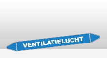 Lucht - Ventilatielucht sticker