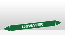Water - IJswater sticker