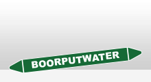 Water - Boorputwater sticker