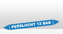 Lucht - Perslucht 12 bar sticker