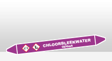 Basen - Chloorbleekwater sticker