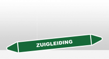 Water - Zuigleiding sticker