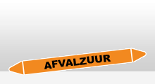 Zuren - Afvalzuur sticker