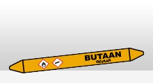 Gassen - Butaan sticker