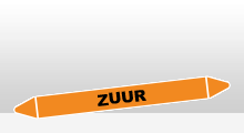 Zuren - Zuur sticker