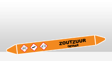 Zuren - Zoutzuur sticker