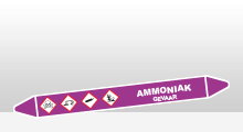 Basen - Ammoniak sticker