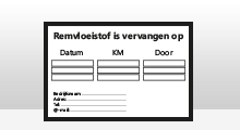 Remvloeistof - Remvloeistof 1 zwart