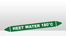 Water - Heet water 180°C sticker