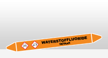 Zuren - Waterstoffluoride sticker