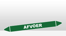 Water - Afvoer sticker