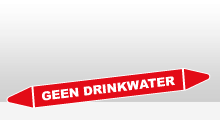 Water - Geen drinkwater sticker