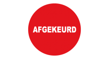 Goedgekeurd / Afgekeurd - Afgekeurd sticker - 3 cm op rol