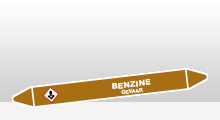 Ontvlambare vloeistoffen - Benzine sticker