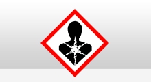 Gevaarlijke stoffen stickers - Chronisch giftig stickers (GHS08) - Alle formaten