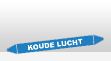 Lucht - Koude lucht sticker