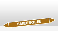 Ontvlambare vloeistoffen - Smeerolie sticker