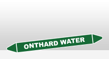 Water - Onthard water sticker