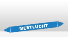 Lucht - Meetlucht sticker