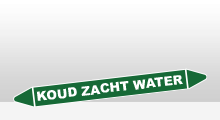 Water - Koud zacht water sticker