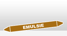 Ontvlambare vloeistoffen - Emulsie sticker