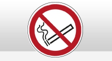 Verbodspictogrammen - Verboden te roken (P002) sticker