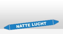 Lucht - Natte lucht sticker