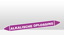 Basen - Alkalische oplossing sticker