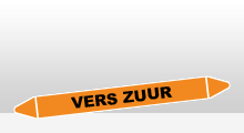 Zuren - Vers zuur sticker