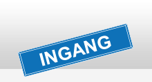 Ingang stickers - Ingang 1 blauw