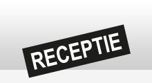 Receptie stickers - Receptie 2 zwart