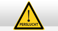 Gevarenpictogrammen - Perslucht pictogram sticker