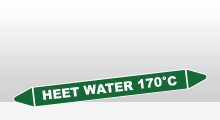 Water - Heet water 170°C sticker