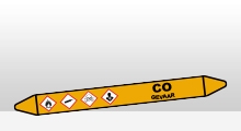 Gassen - CO sticker