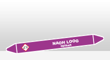 Basen - Naoh loog sticker