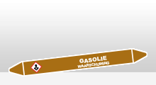 Ontvlambare vloeistoffen - Gasolie sticker